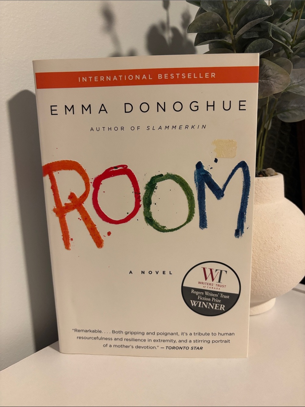 Room by Emma Donoghue - Colorful Cover Paperback